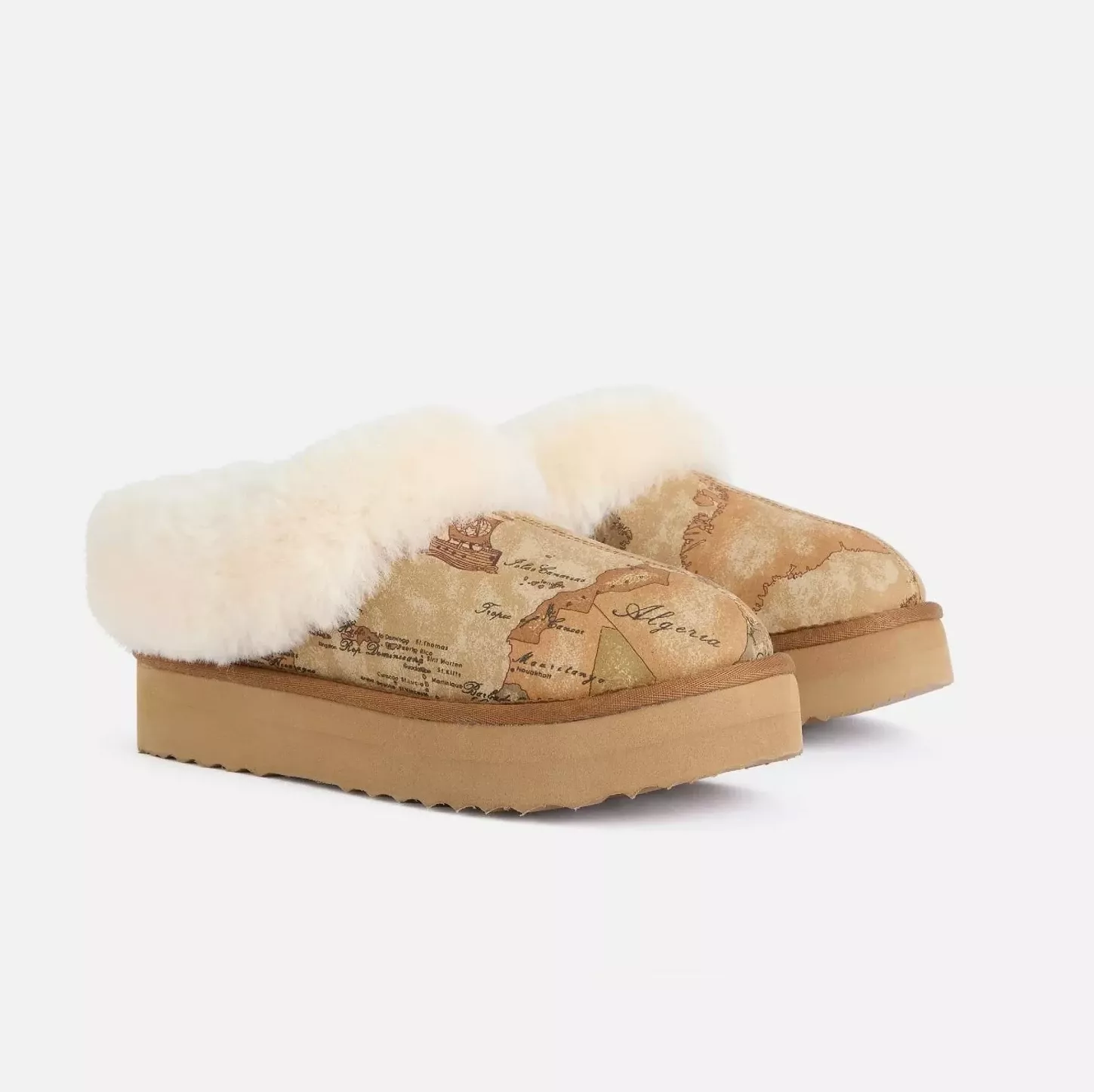 Alviero Martini Prima Classe Beige Leather Women's Shoes - Image 2