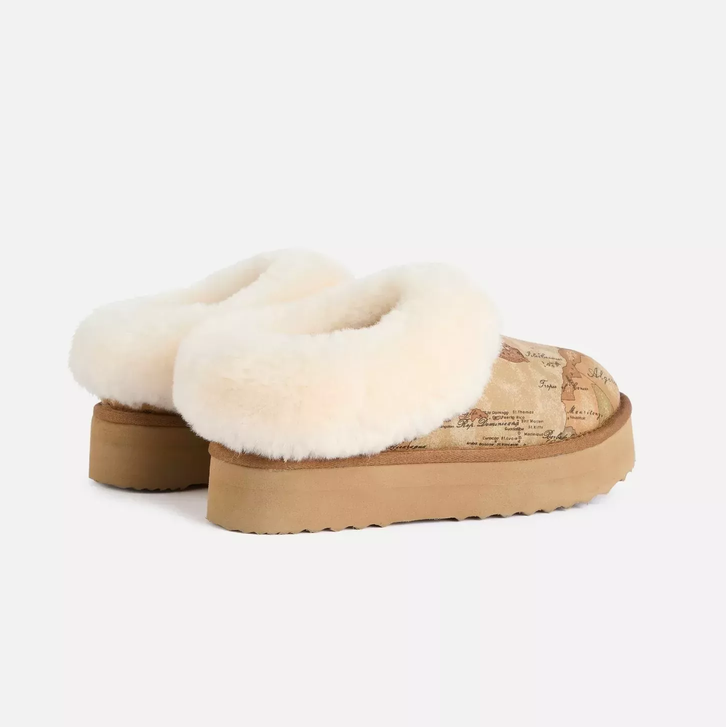 Alviero Martini Prima Classe Beige Leather Women's Shoes - Image 5