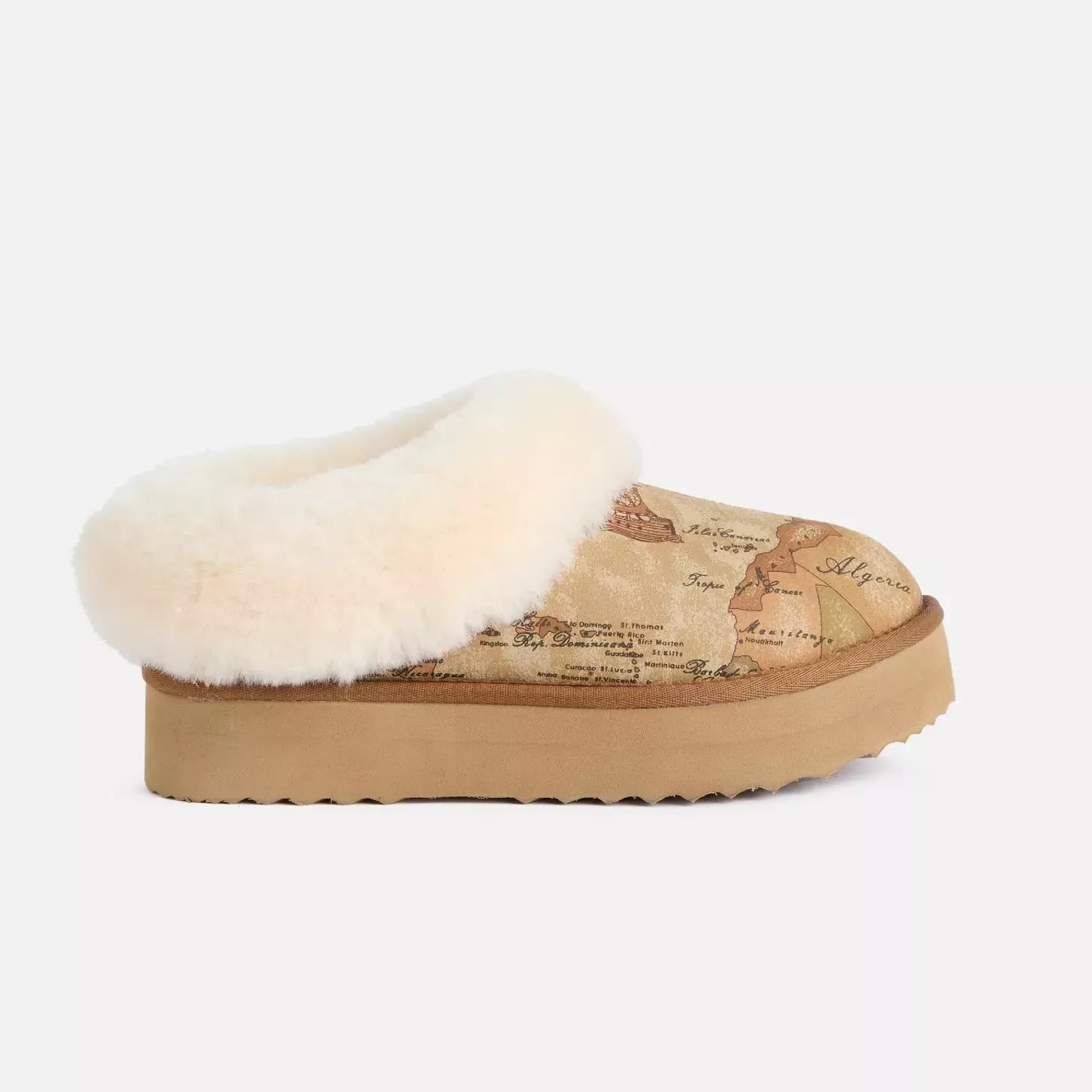 Alviero Martini Prima Classe Beige Leather Women's Shoes - Image 4