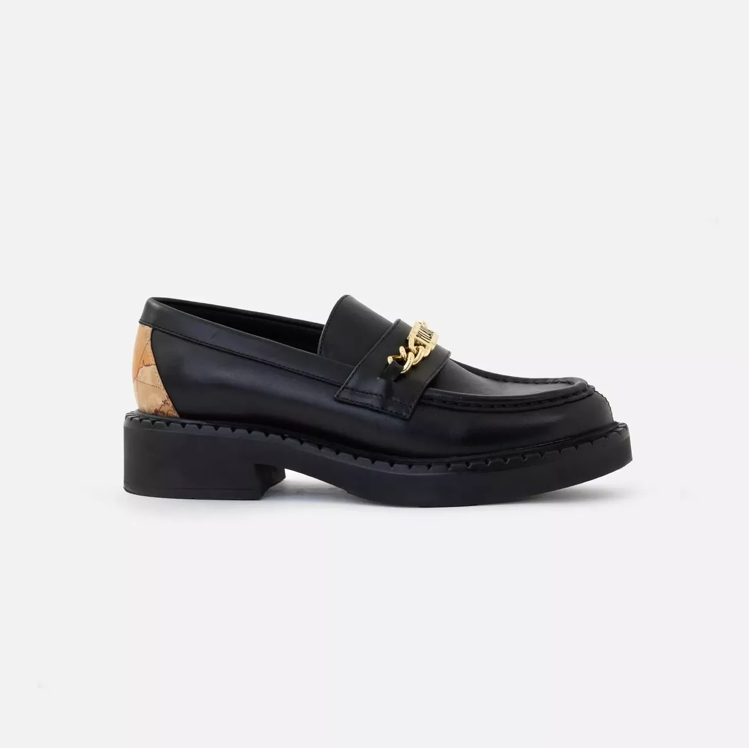 Alviero Martini Prima Classe Black Slip-On Women's Shoes - Image 2