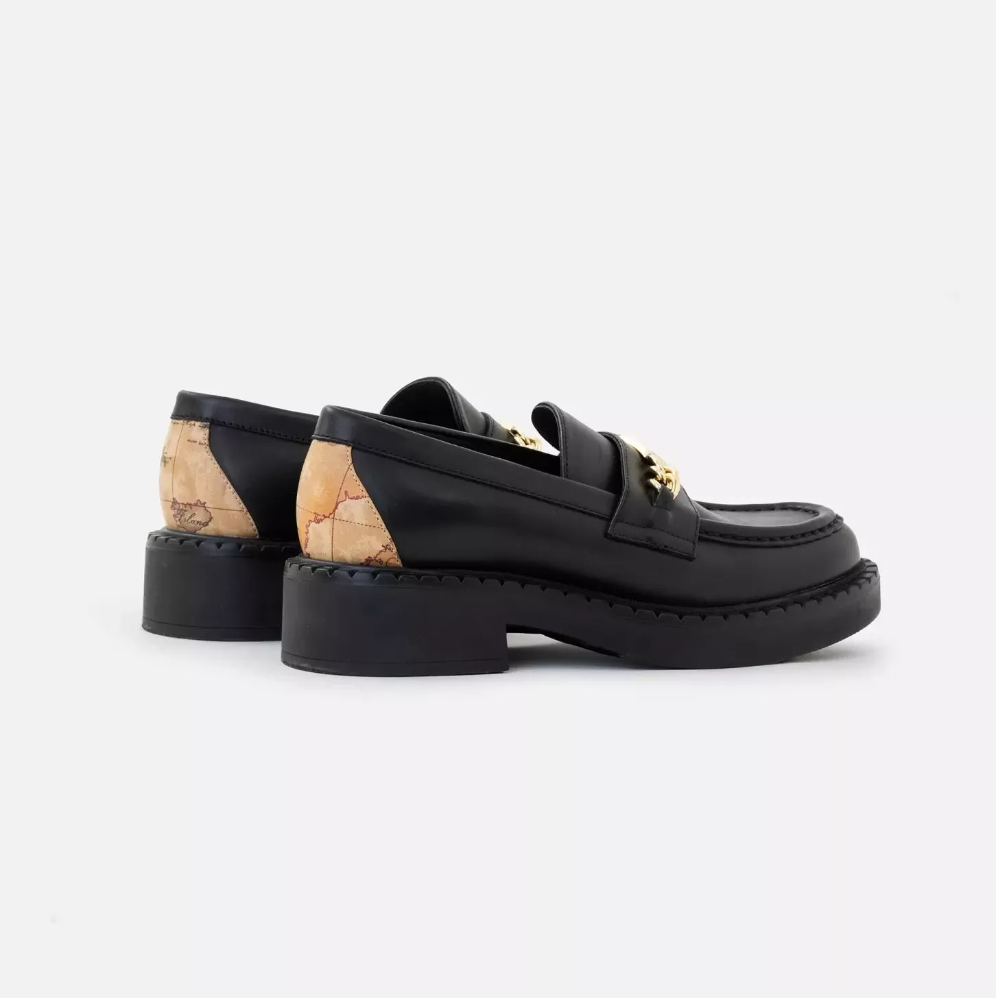 Alviero Martini Prima Classe Black Slip-On Women's Shoes - Image 5