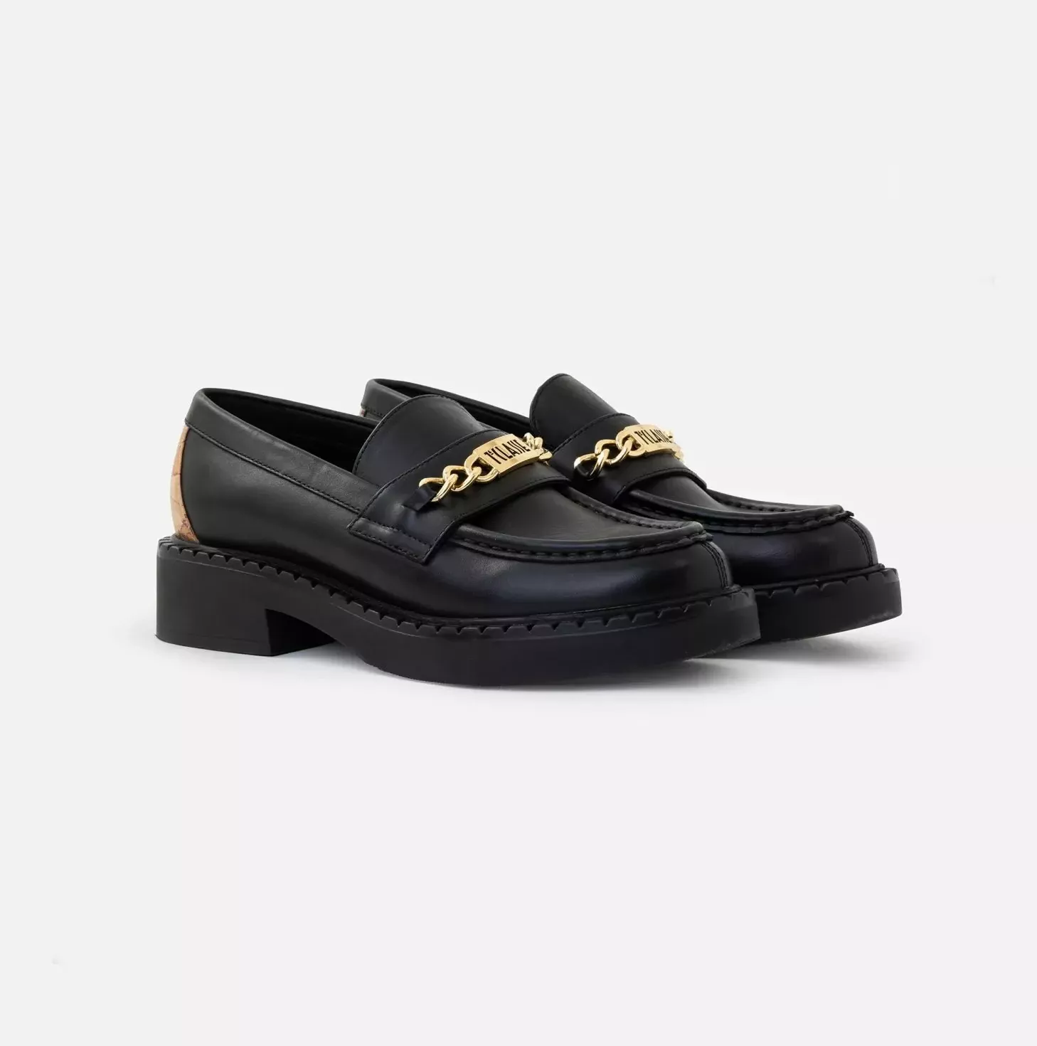 Alviero Martini Prima Classe Black Slip-On Women's Shoes - Image 4