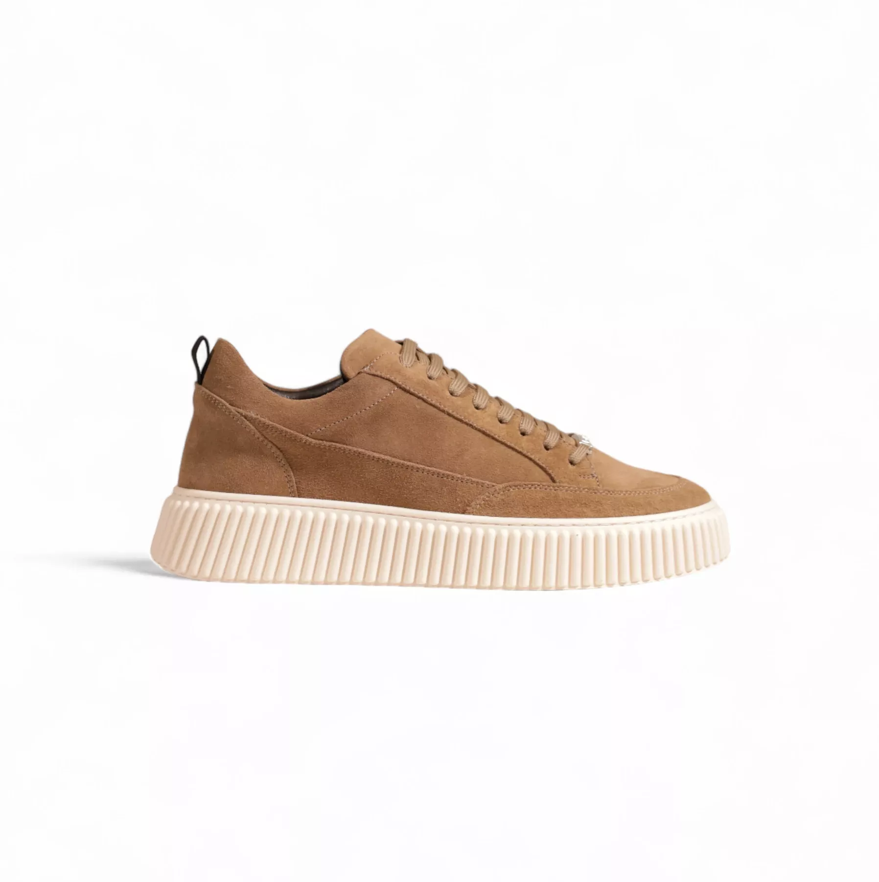 Antony Morato Men’s Beige Leather Sneakers - Image 2