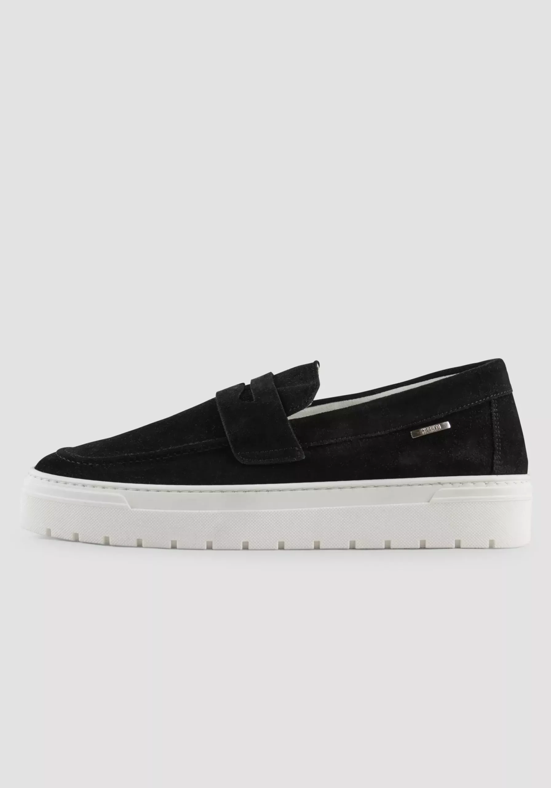Antony Morato Men's Black Suede Moccasins - Image 4
