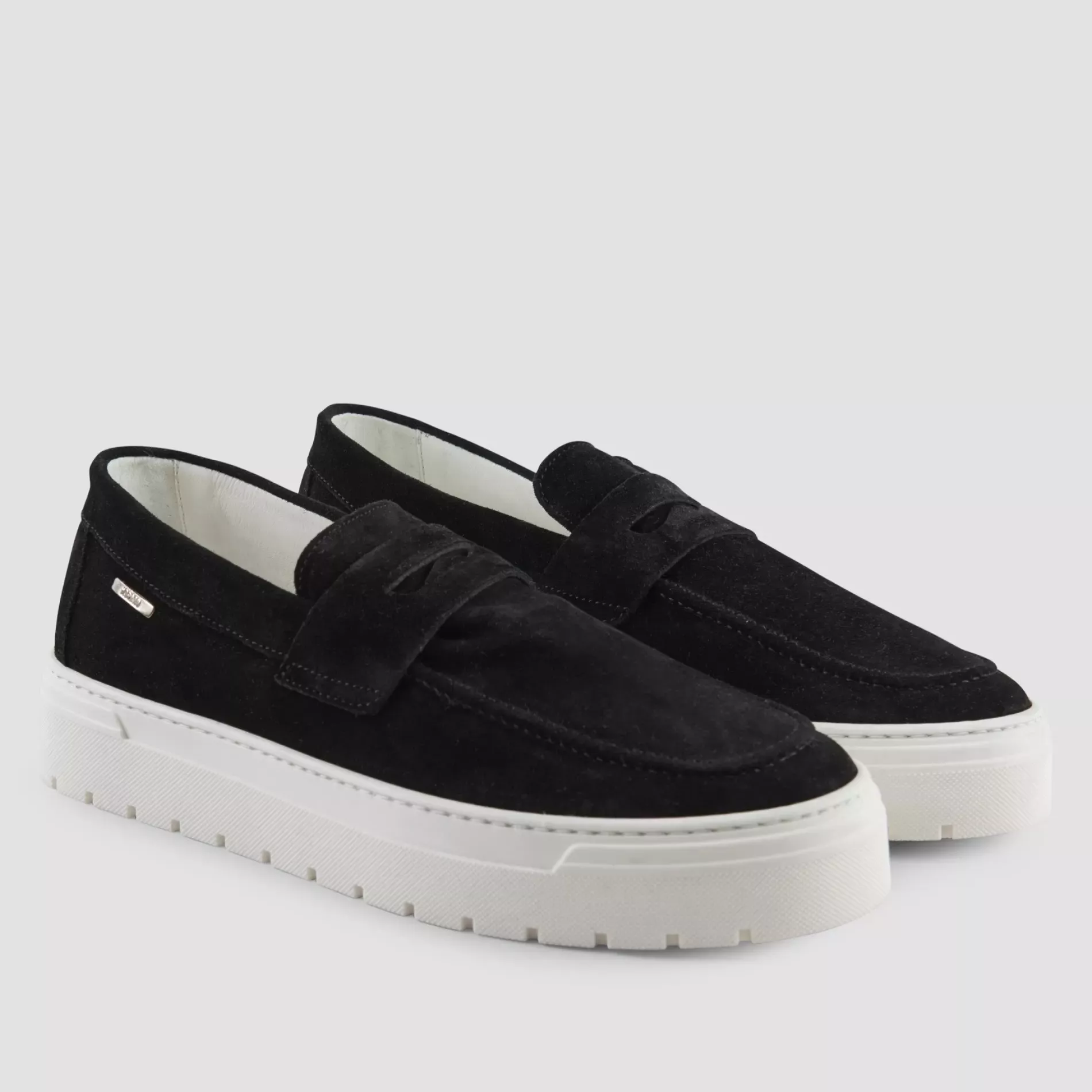 Antony Morato Men's Black Suede Moccasins