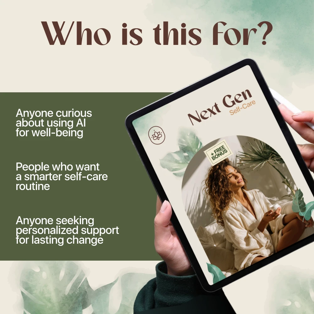 Next Gen Self-Care | AI Personalized Self-Care Plan Guide for Daily Wellness, Mental Health, Nutrition & Fitness - Image 5