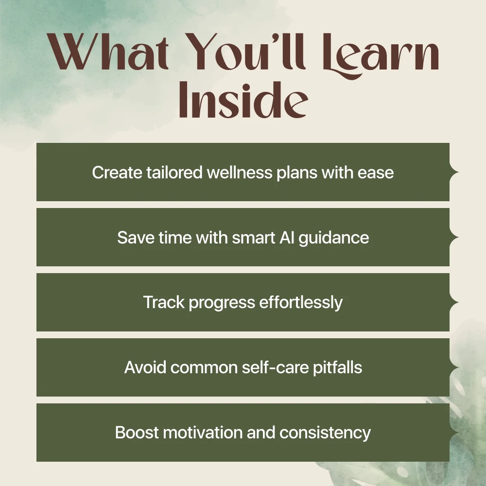 Next Gen Self-Care | AI Personalized Self-Care Plan Guide for Daily Wellness, Mental Health, Nutrition & Fitness - Image 4