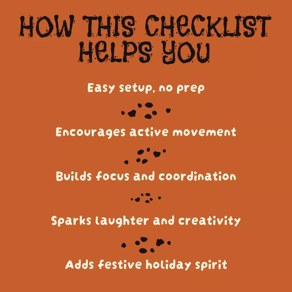 Halloween Brain Breaks for Kids – Fun & Spooky Checklist | Printable Movement Activities, Indoor Classroom Games, Mindful Breaks for Children - Image 4