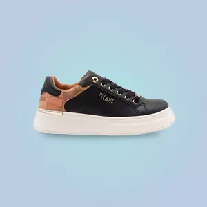 Alviero Martini Prima Classe Black Lace-Up Women's Shoes